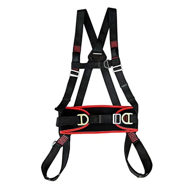 Cinto De Segurança Paraquedista Epi 4 Pontos PL1071 Preto Plasticor - Foto 3