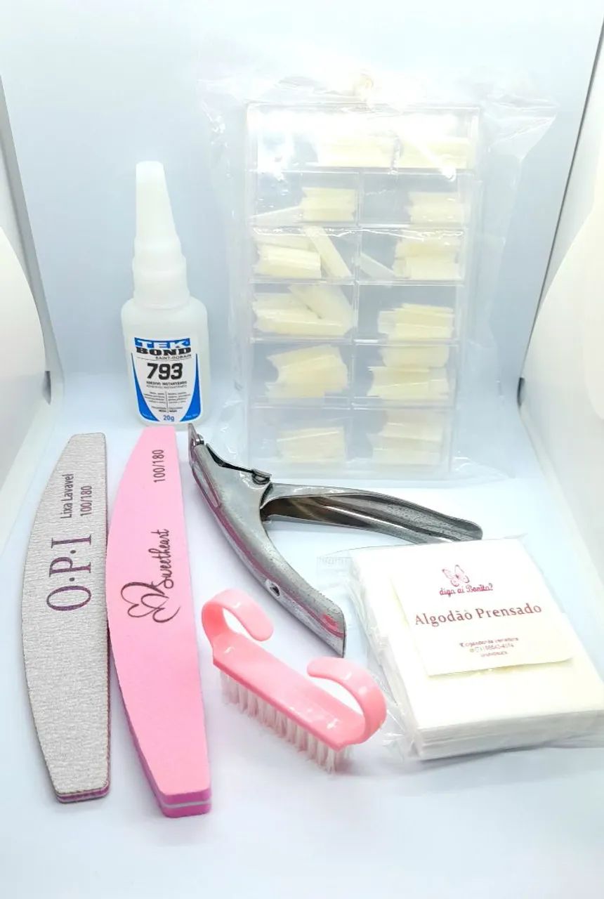 Kit  produtos Alongamento- Unhas de Gel