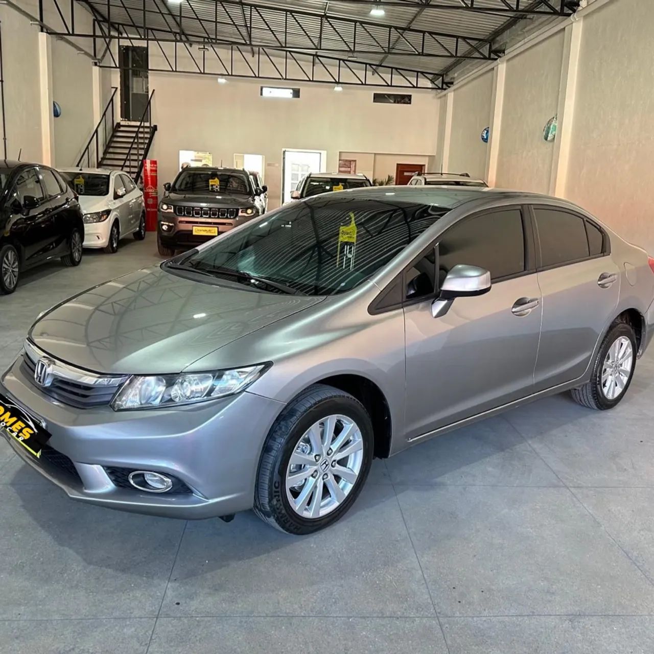 Honda Civic LXS 1.8 Automático 2014 - Pneus Novos - Foto 5