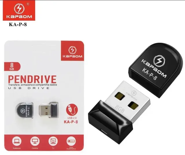 Pendrive 8GB KA-P-8 - Kapbom 008694
