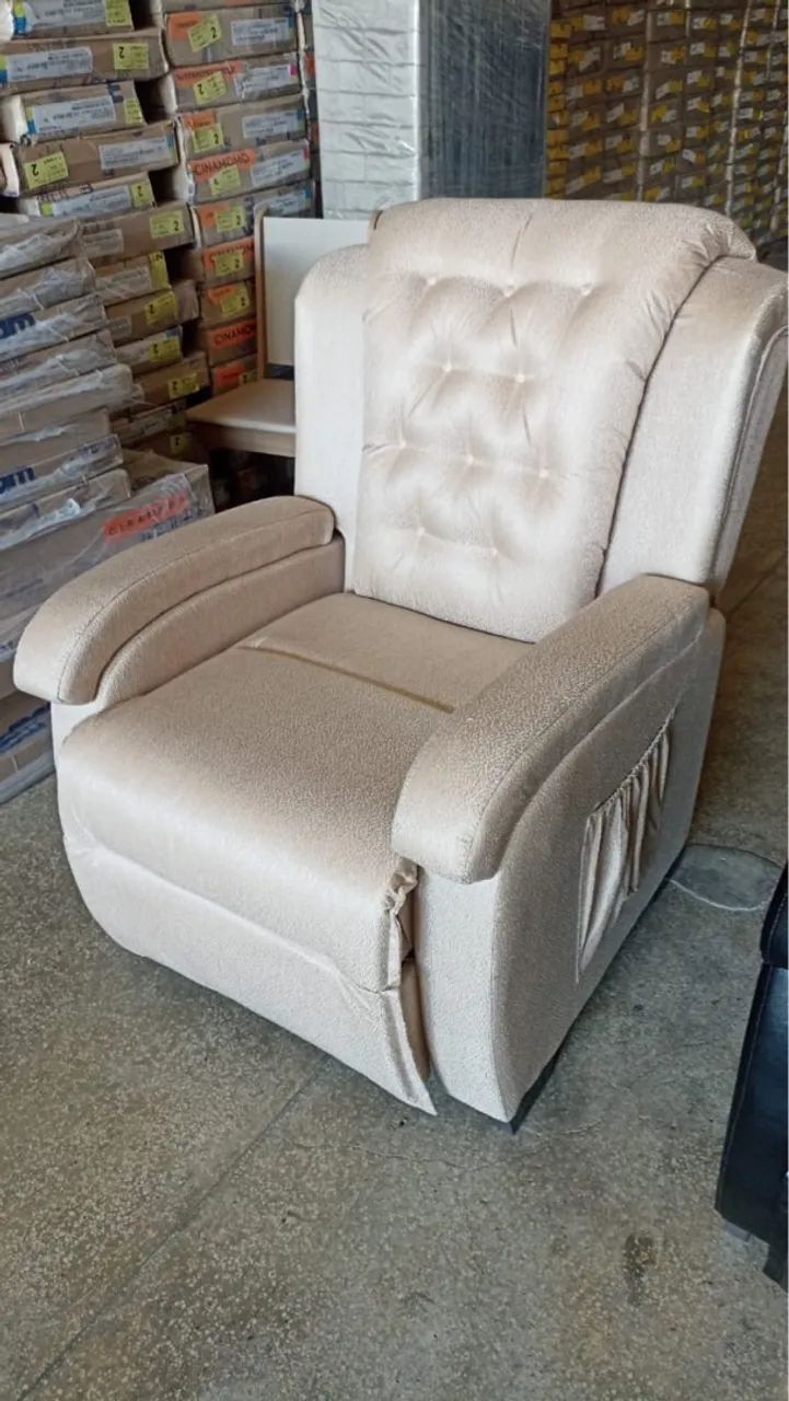 Poltrona do papai mamae retratil e reclinavel  - Foto 2