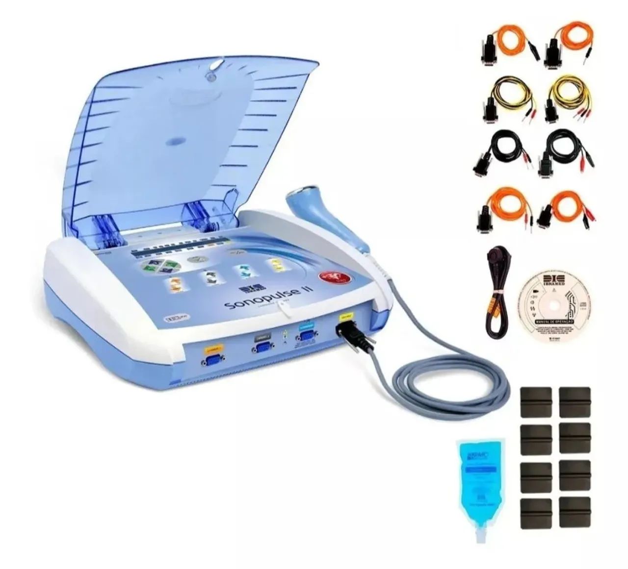 Fisioterapia - Sonopulse II - Aparelho de Ultrassom para Estética e Fisioterapia 