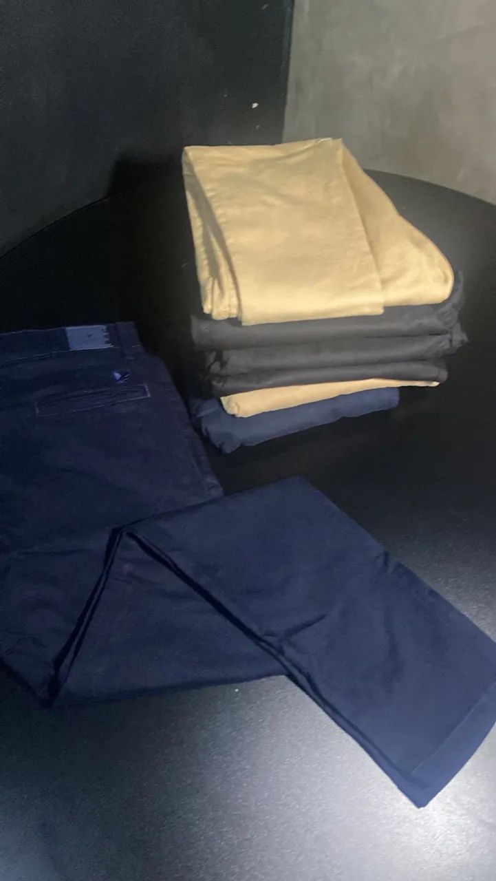 Calças jeans e Sarja Masculinas 38 ao 46 - Foto 2