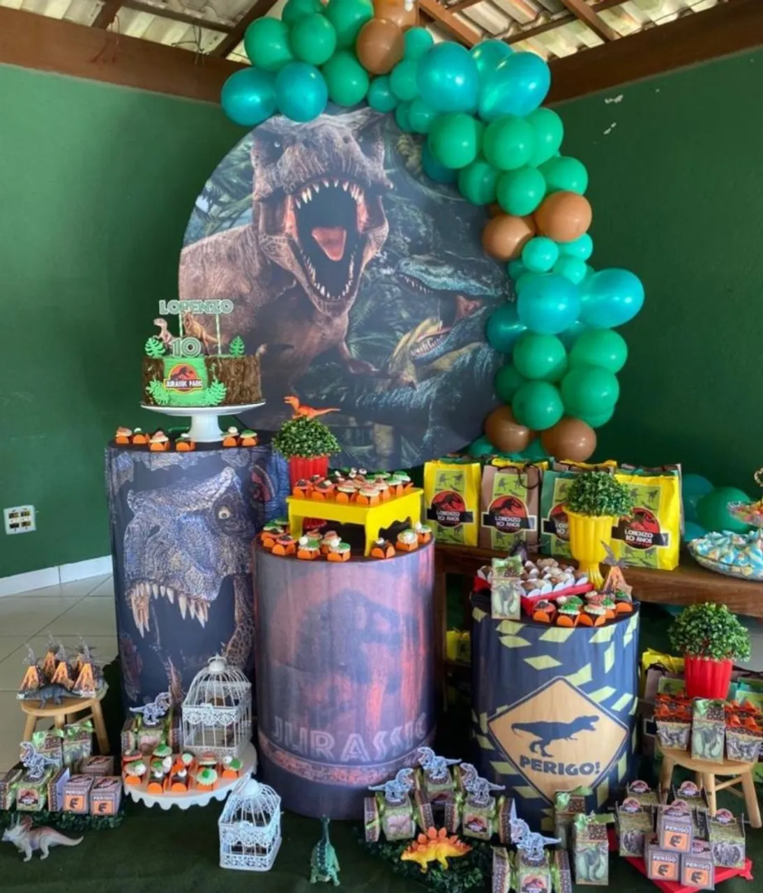 Decoração Festa Infantil Tema Dinossauro