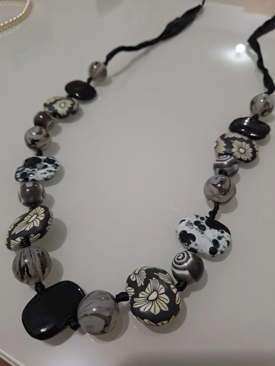 Colar de Pedras Decorativo - Foto 4