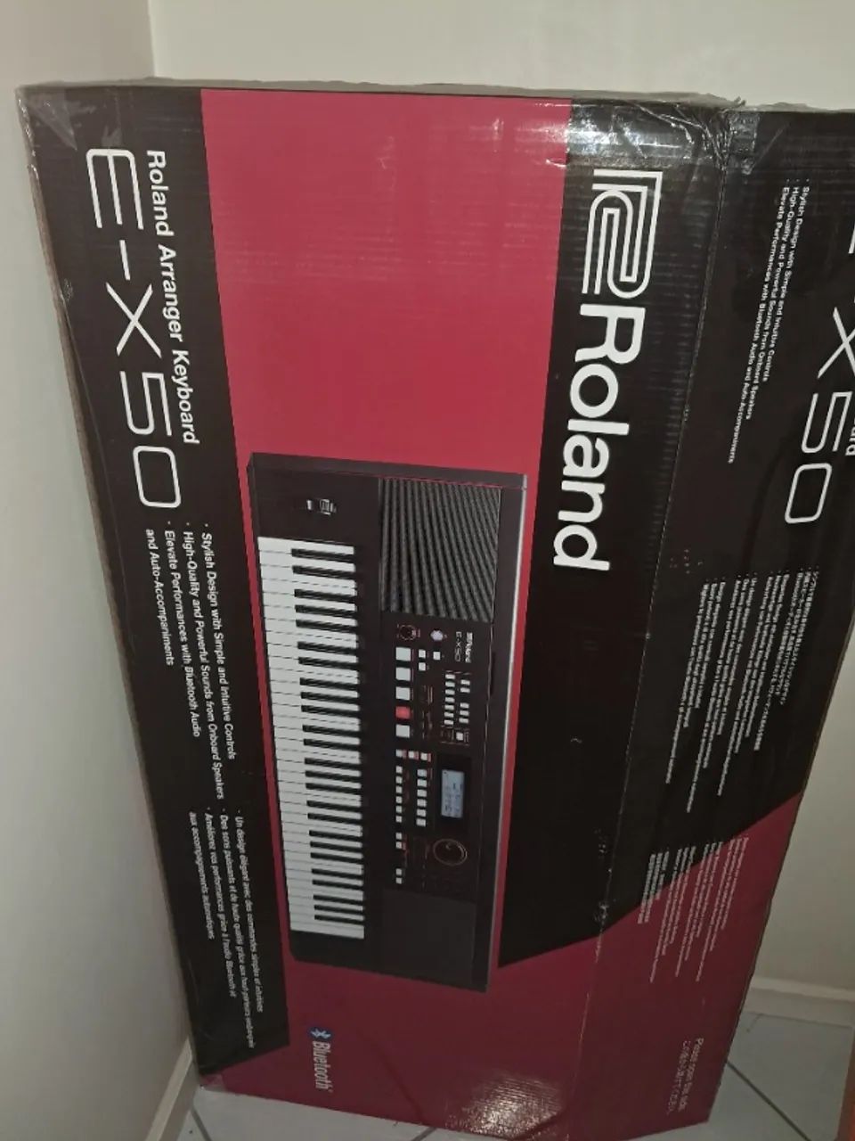 Teclado Roland ex50 com acessórios  - Foto 3