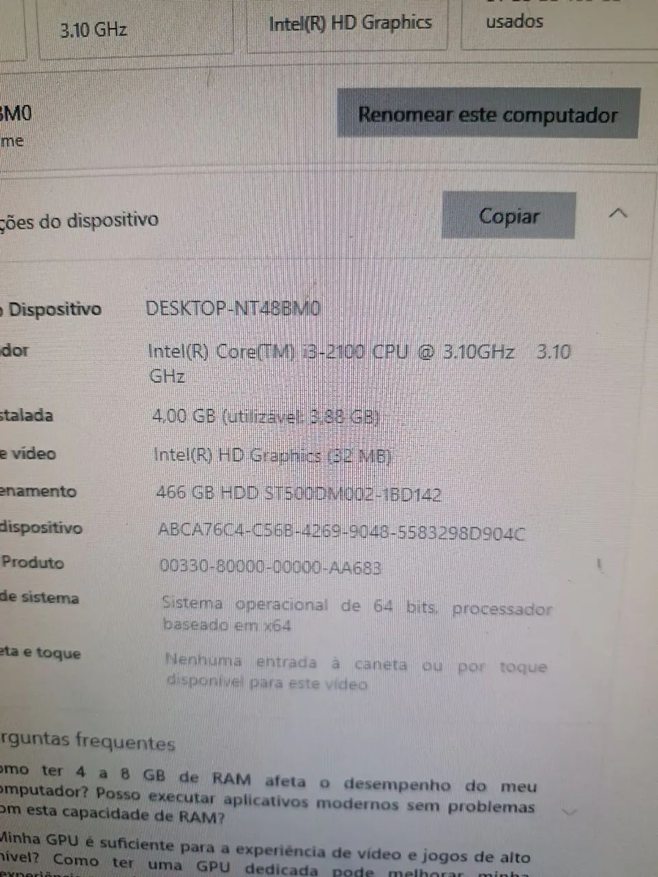 Computador Intel Core i3! - Foto 3