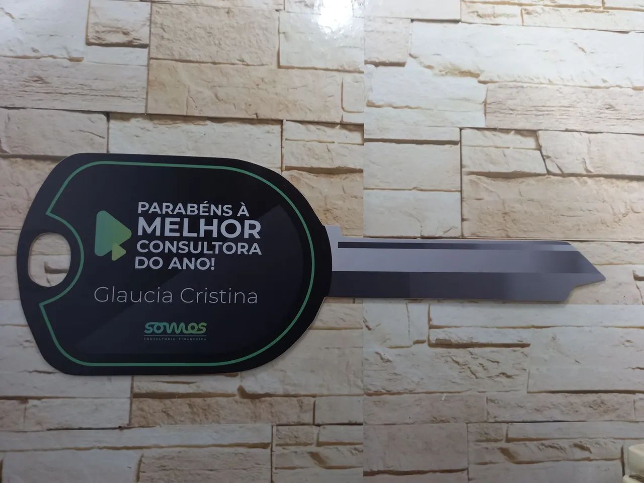 Chave gigante personalizada  - Foto 2