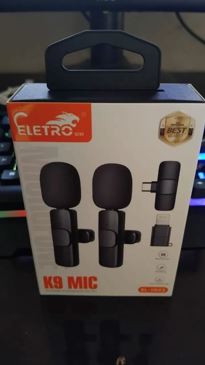 Microfone para Celular de lapela sei fio  - Foto 2