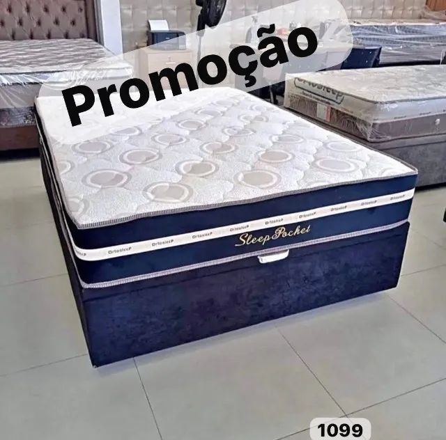 Cama box base nova