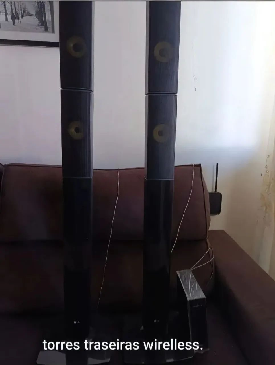 Caixas de som Torres Traseiras Wireless LG