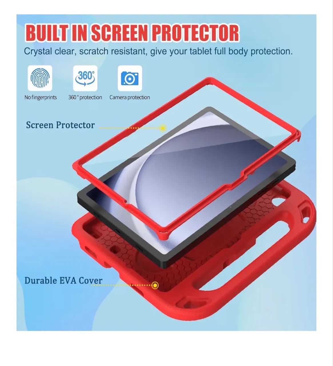 Capa infantil BMOUO para Samsung Galaxy Tab 9  - Foto 2