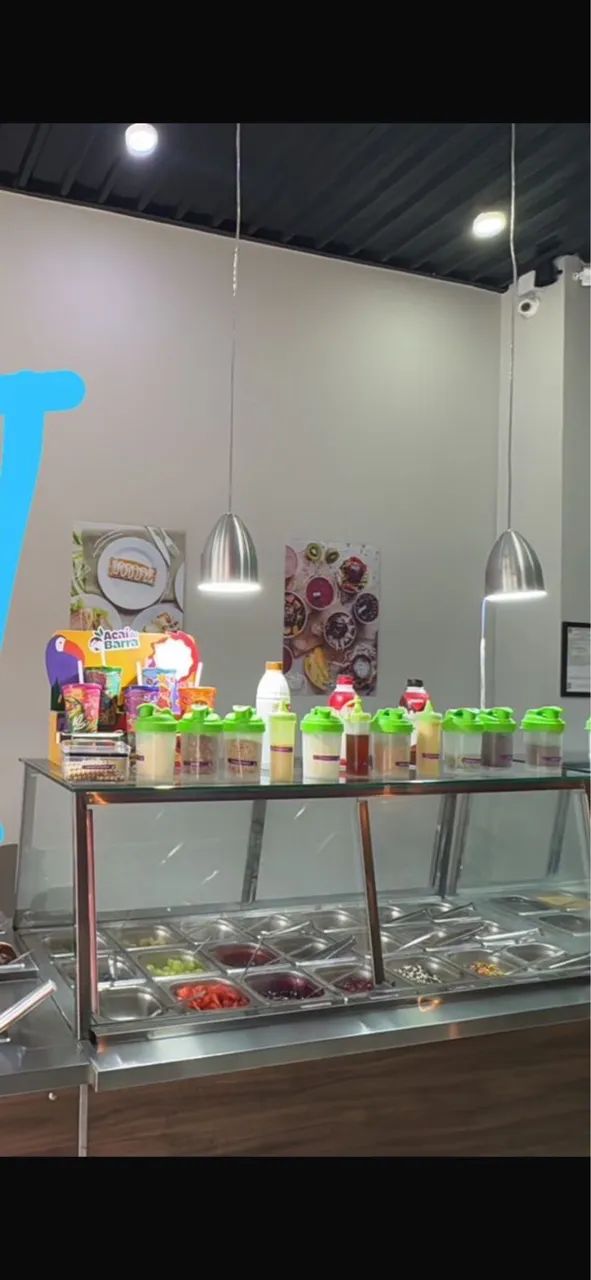 Balcão refrigerado com pista fria self service açaí sorvetes - Foto 2