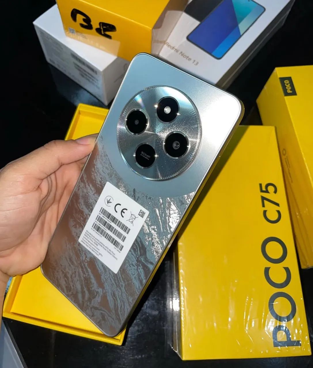Celular Xiaomi Poco C75 Global NFC 256Gb 08Gb RAM Novo Lacrado Entrega 50MP Câmera - Foto 2