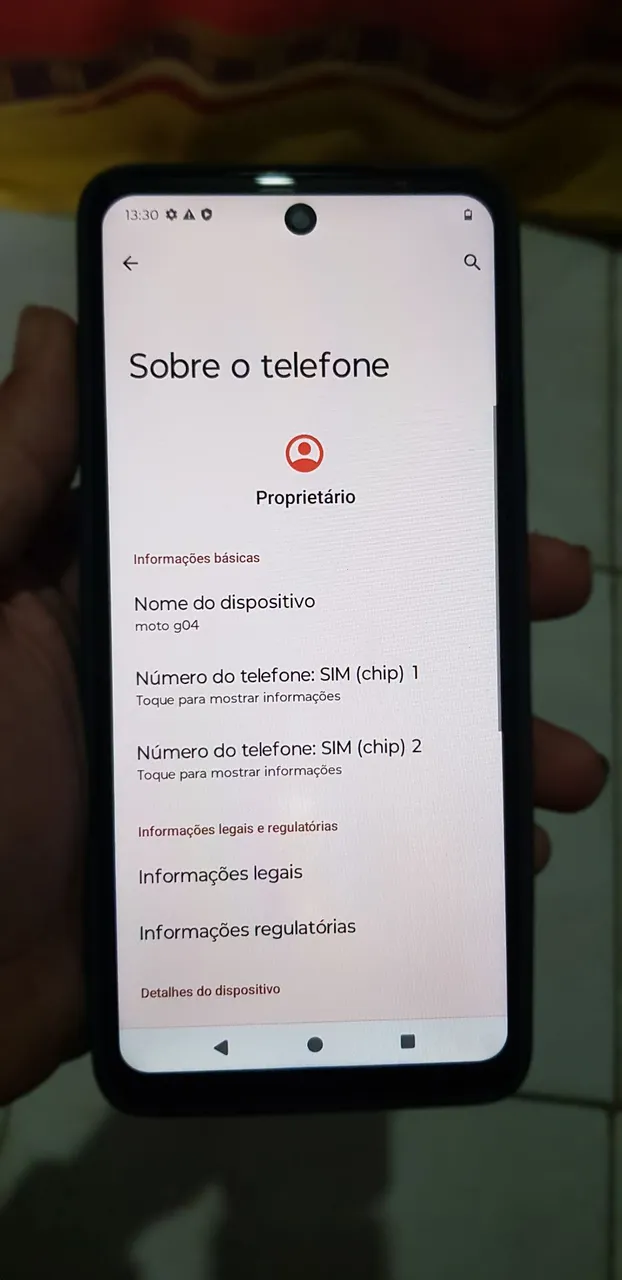 Smartphone celular Motorola Moto G 04 128 GB Capa E Película Aparelho Zero