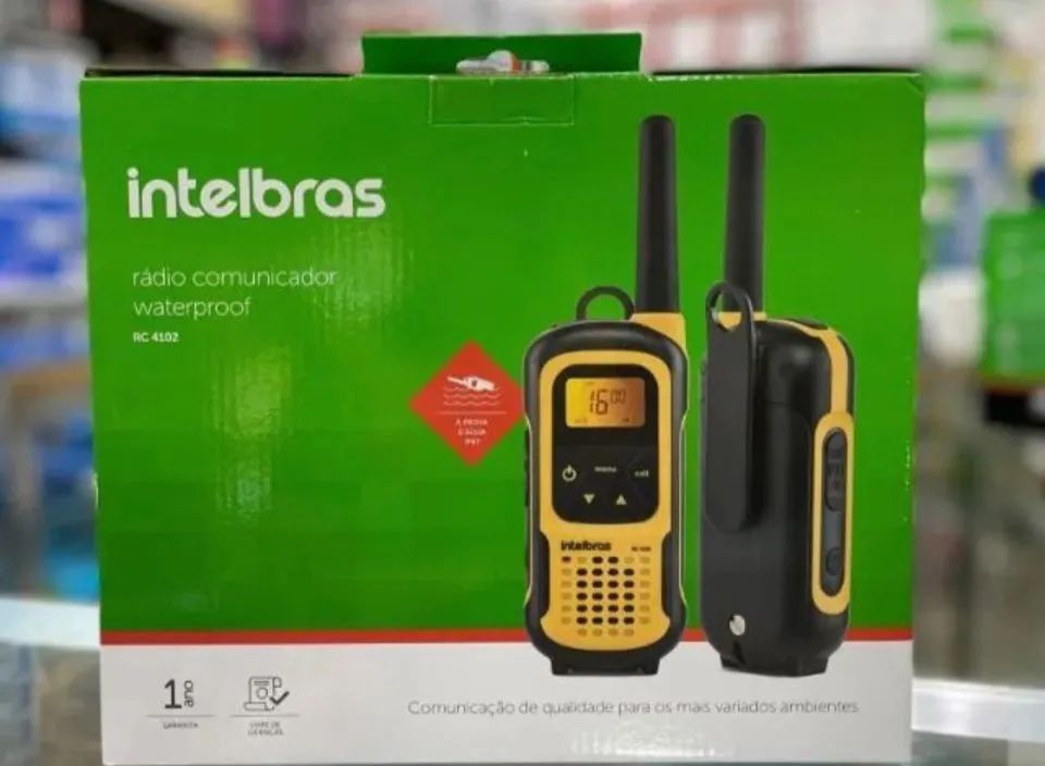 Walkie Talkie Intelbras RC 4102 Waterproof Novo - Foto 3