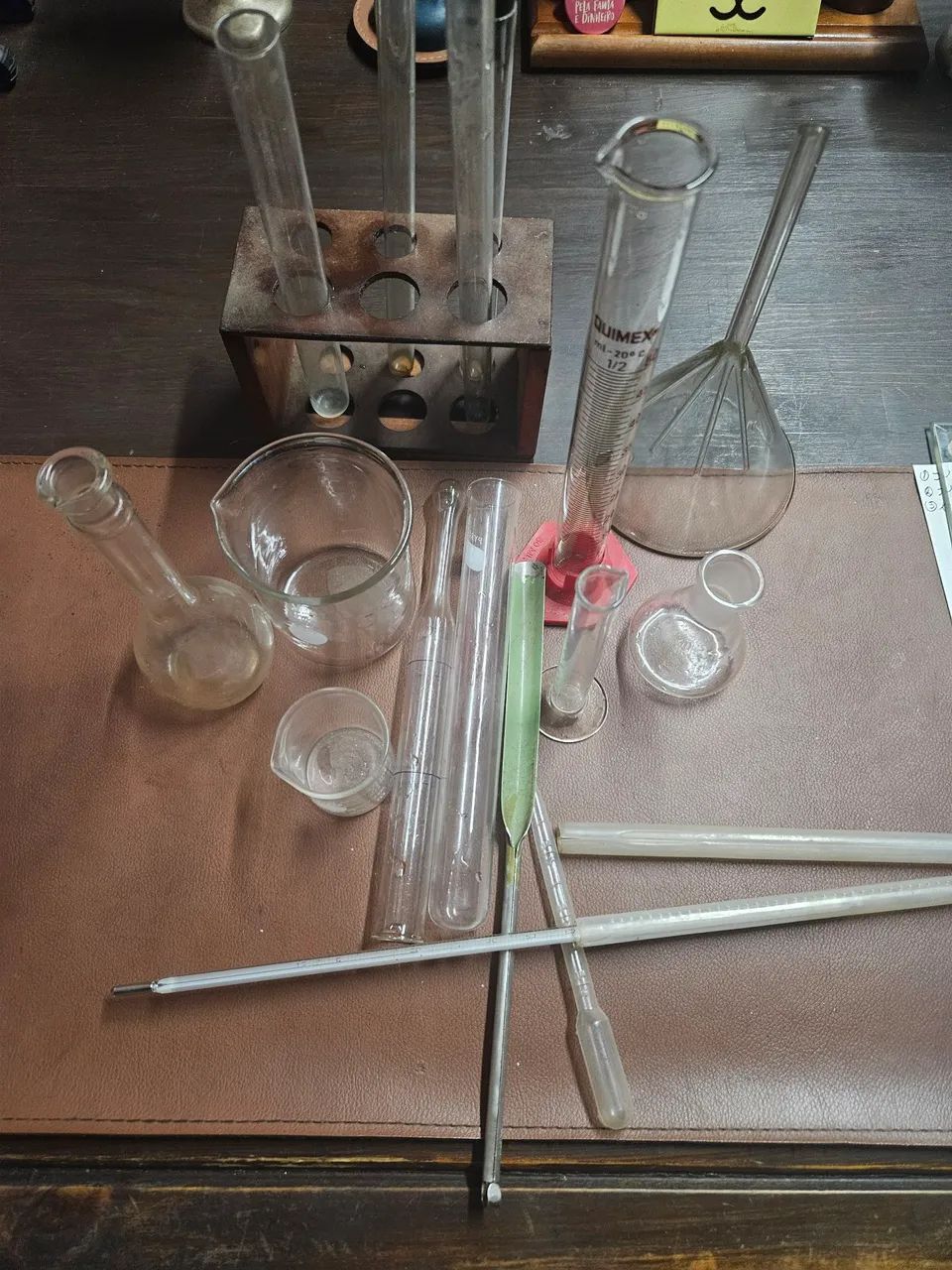 Instrumentos para estudo química ? 