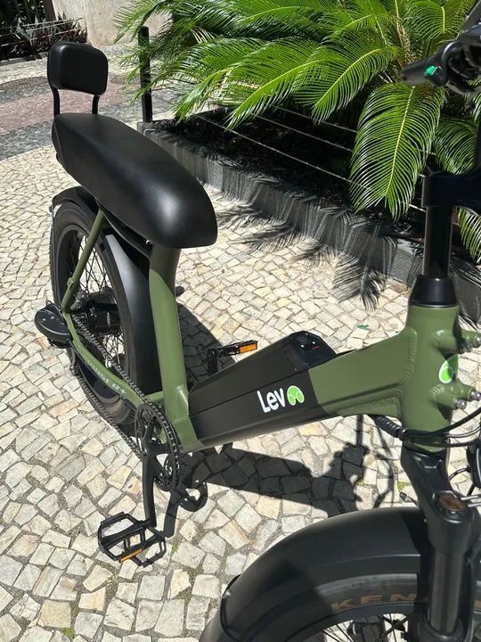 Bicicleta  bike Elétrica Lev  Cruiser PLUS(+) verde 30km rodados - Foto 3