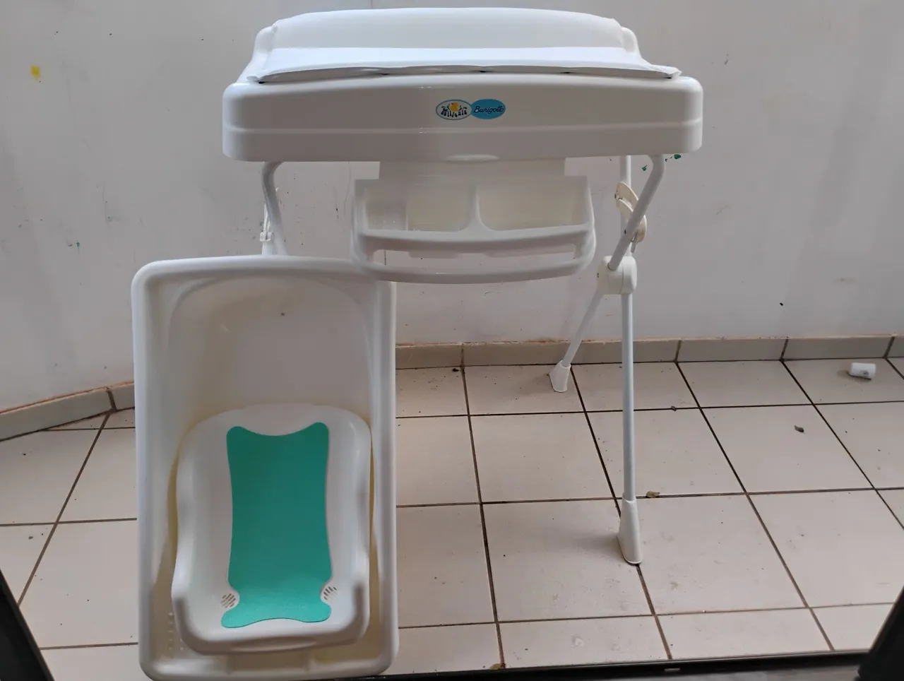 Trocador e Banheira para Bebê - Marca Burigotto