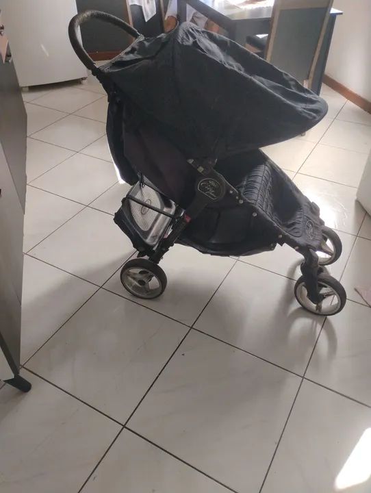 Carrinho de Bebê City Mini GT - Preto