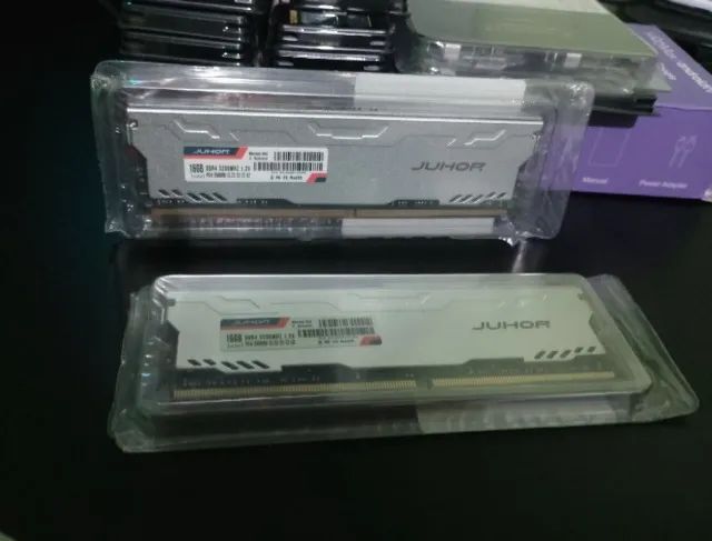 2x16gb Memória Ram DDR4 PC 3200mhz Intel/AMD. Leia