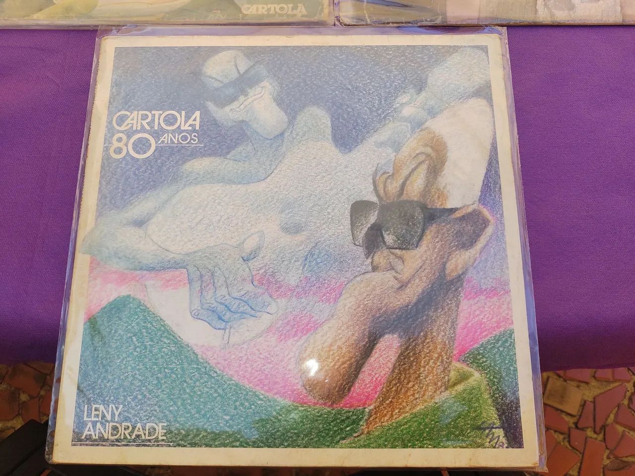 Cartola LP Disco de Vinil, original da época, bom estado.