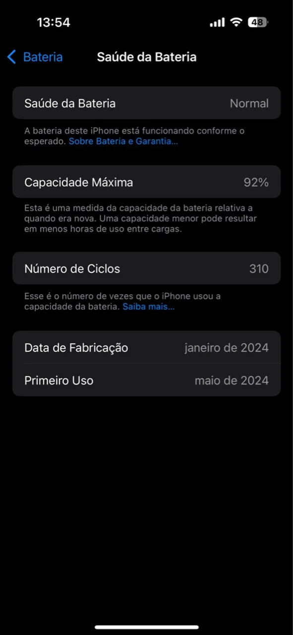 iPhone 15 perfeito estado