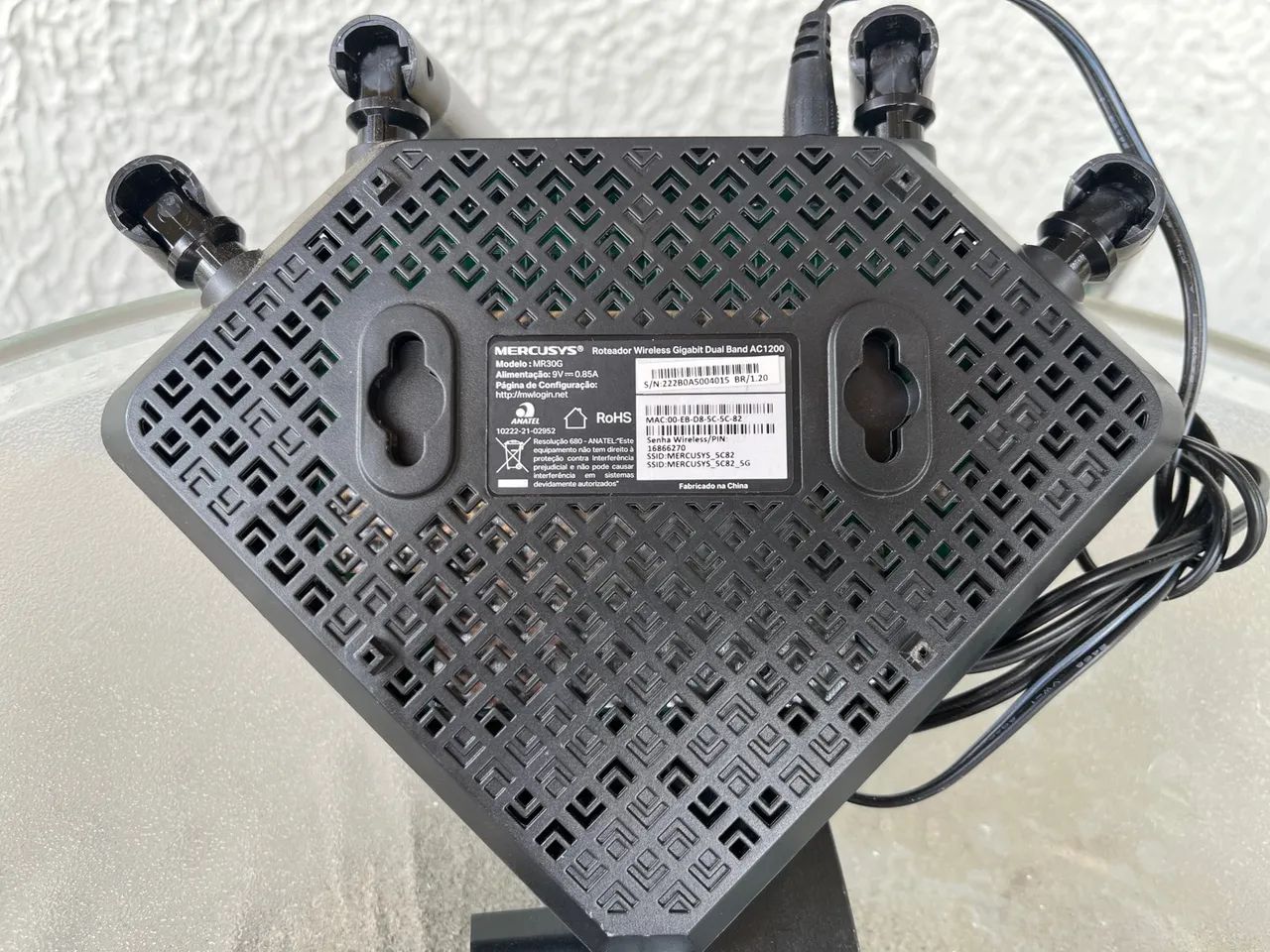 Roteador 5g Wi-Fi 4 Antenas - Foto 2