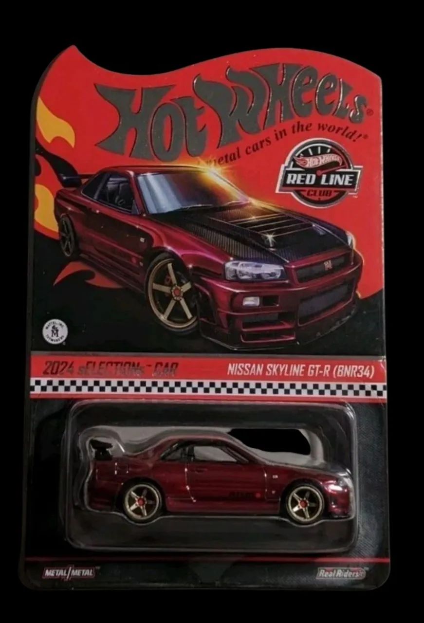 Hot Wheels RLC Nissan Skyline GT-R BNR34 - Hobbies e coleções