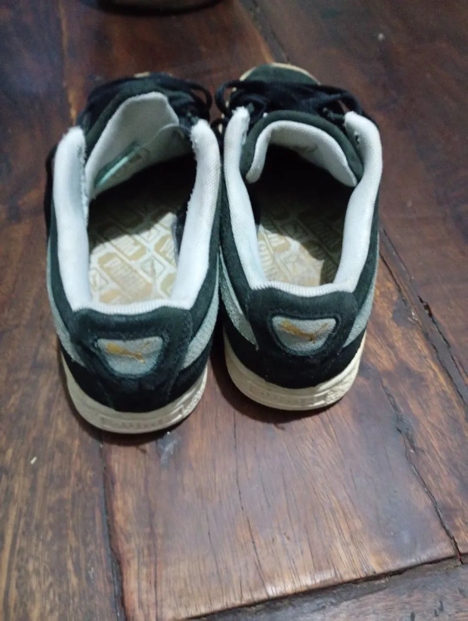 Tênis Puma Suede 35  preto  - Foto 3