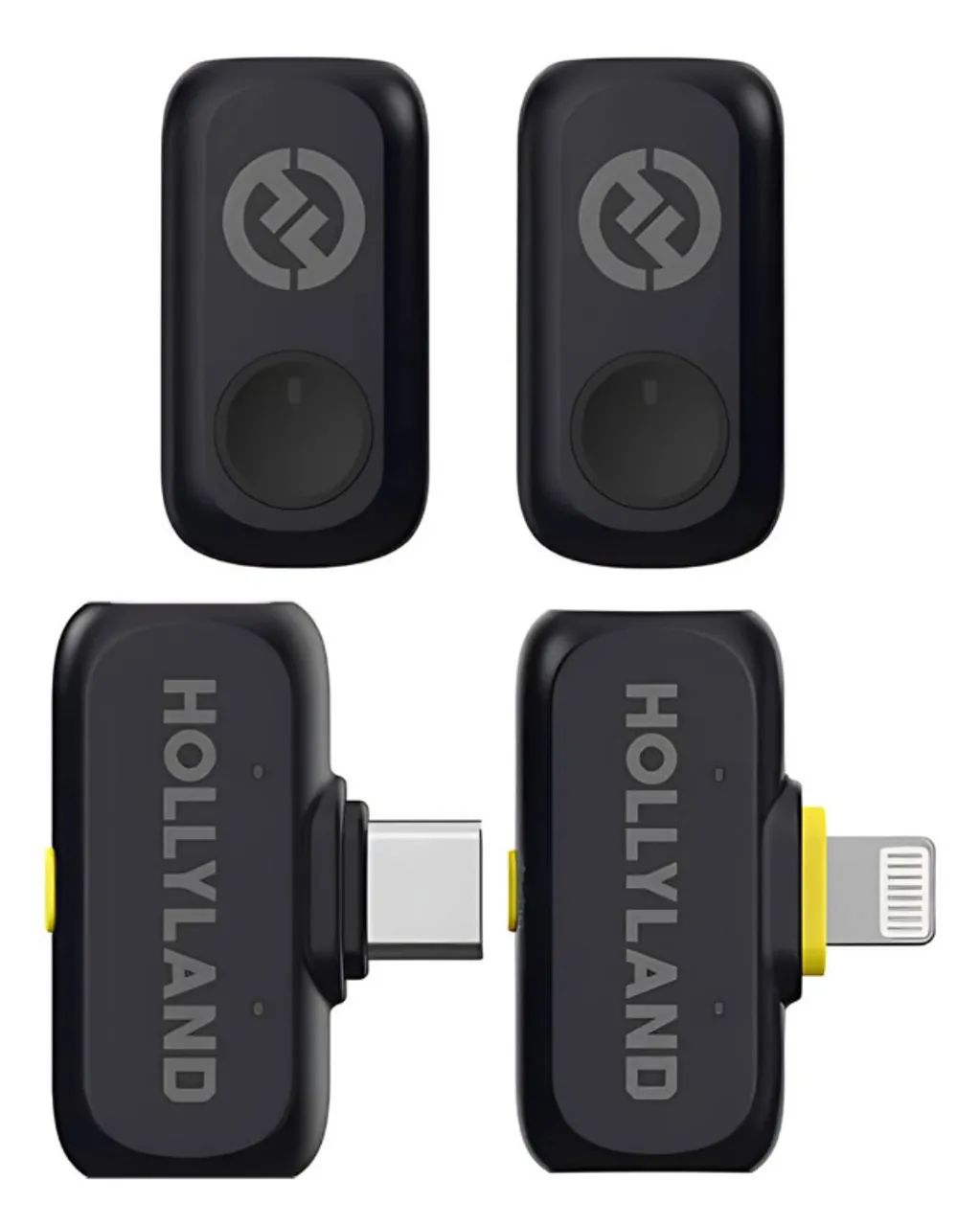 Microfone Sem Fio Lapela Hollyland Lark A1 Profissional Combo/ Para Android e IOS - Foto 3