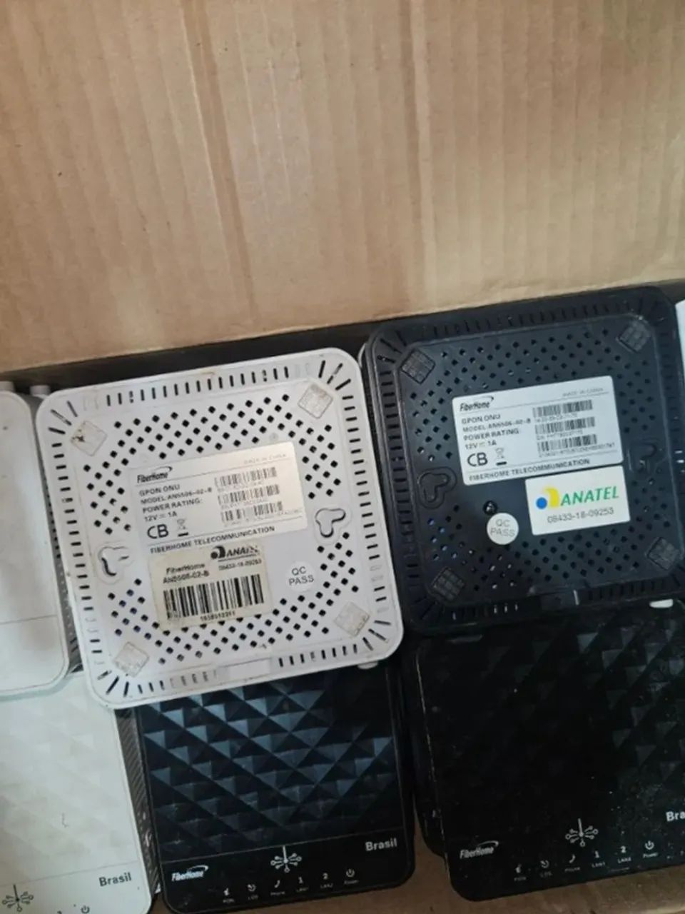 Onu Fiberhome Bridge AN5506-02B Branca (60 unidades) S/fonte - Foto 3