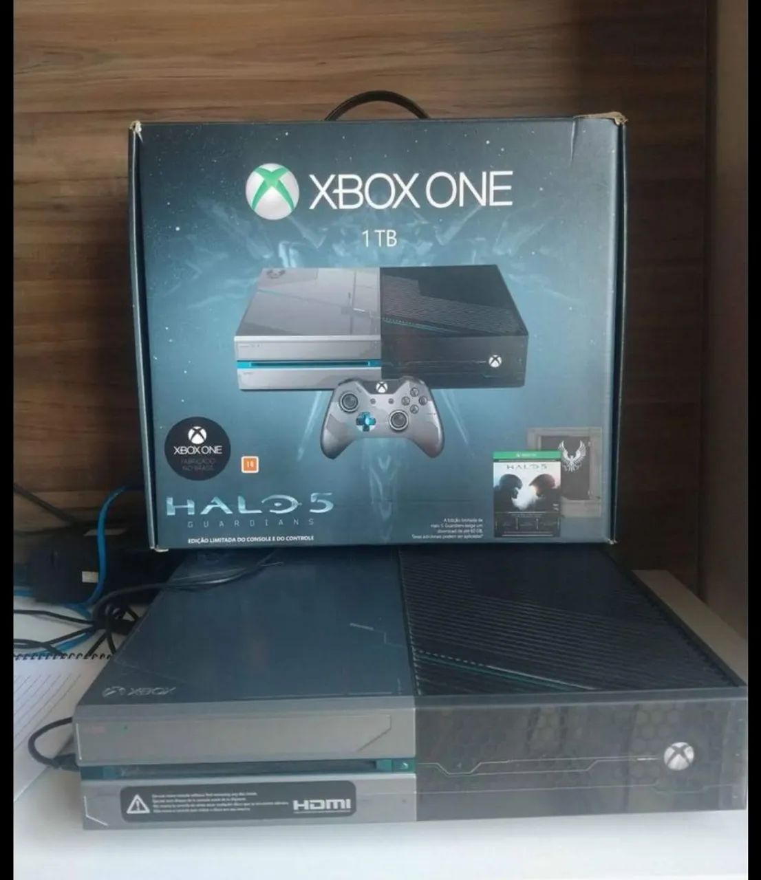 Xbox One 1TB Halo 5 Guardians Edição Limitada