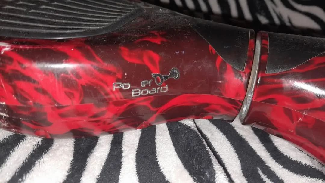 Hoverboard Preto e Vermelho - Foto 2