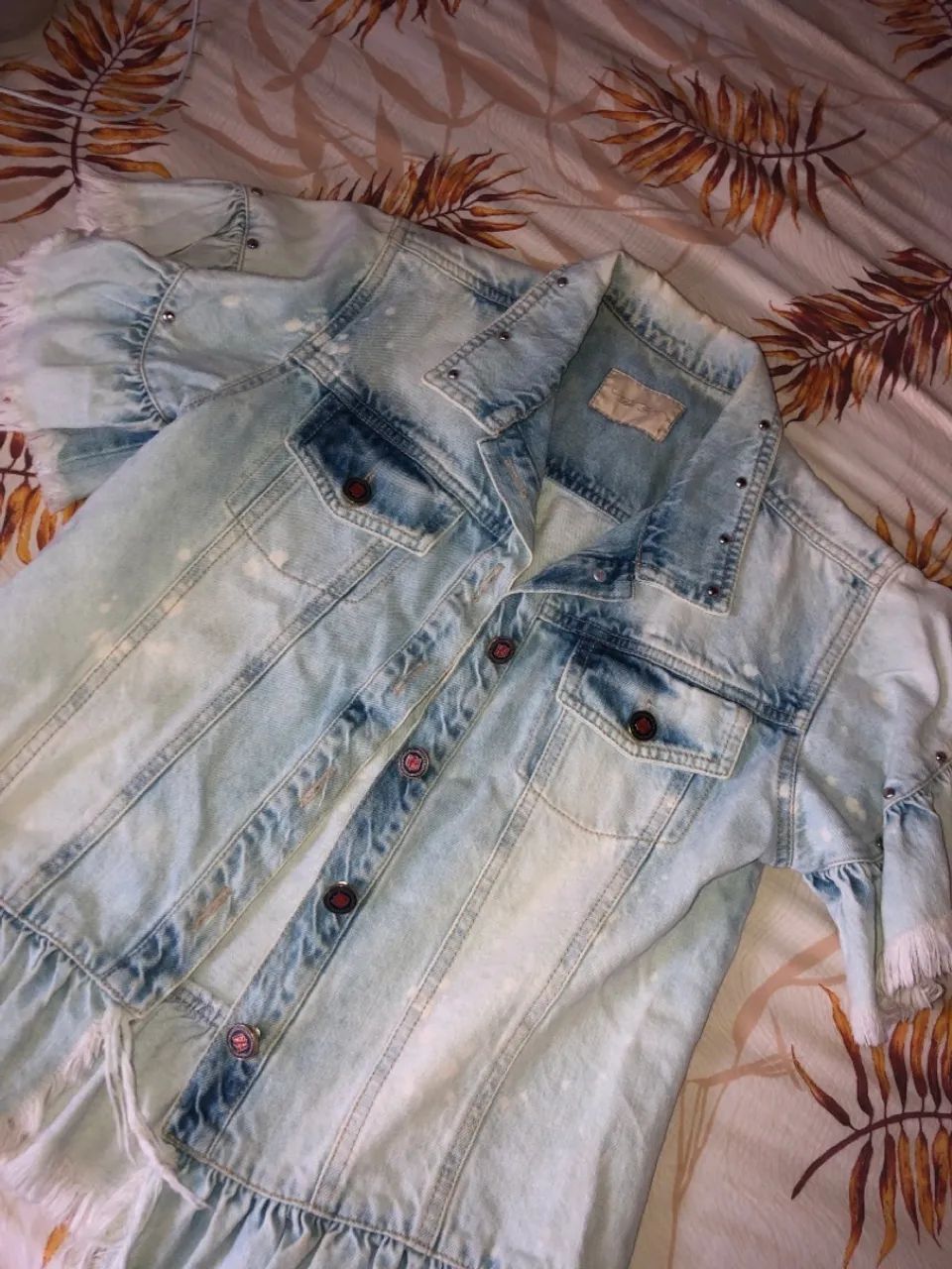 Jaqueta Jeans TAM P  - Foto 2