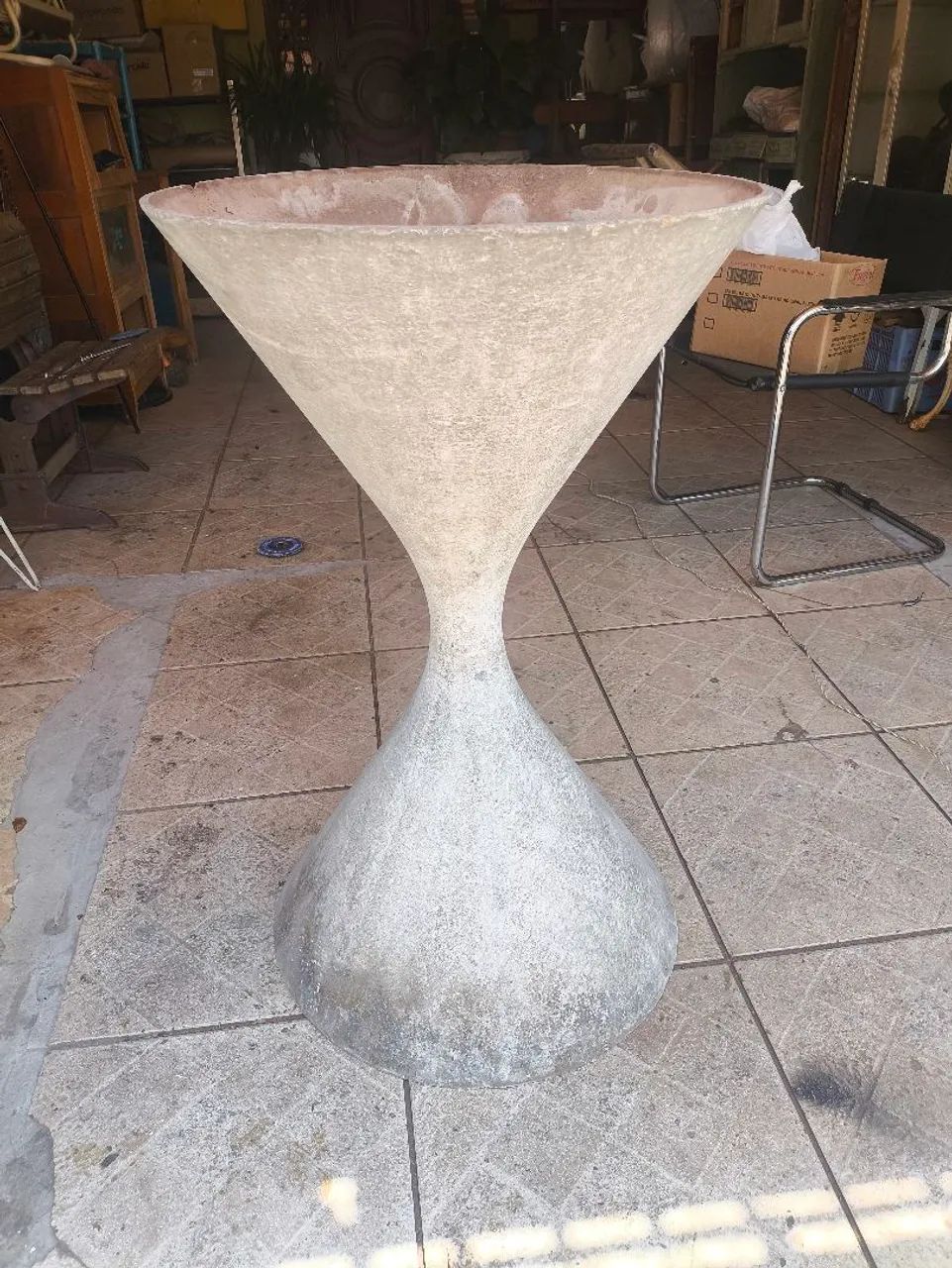 vaso Eternit anos 70 - Foto 4