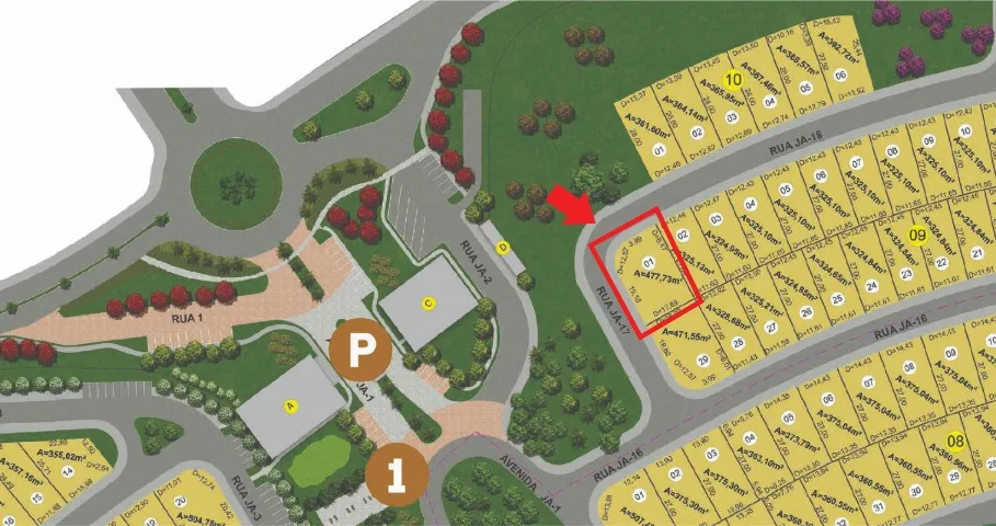 Jardins Amsterdã - Lote 477,73 Metros