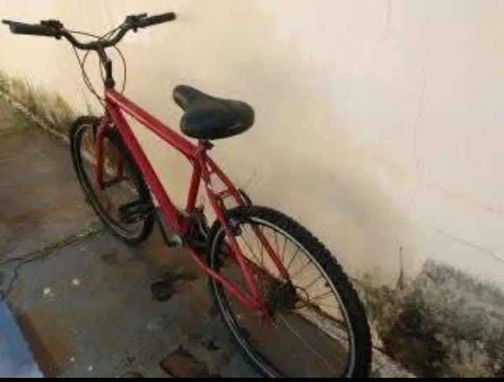 Bicicleta Vermelha Aro 26