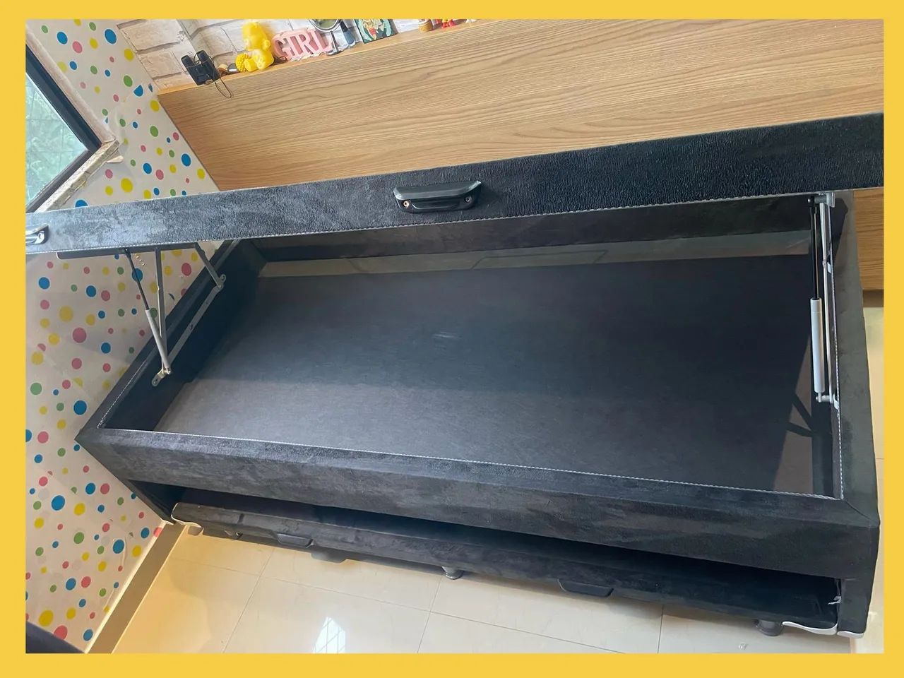 Bau Vazado com Cama Auxiliar