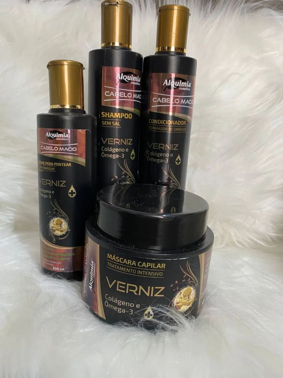 Kit Completo Alquimia Cachos - Shampoo, Condicionador, Máscara e Creme para Pentear - Foto 3