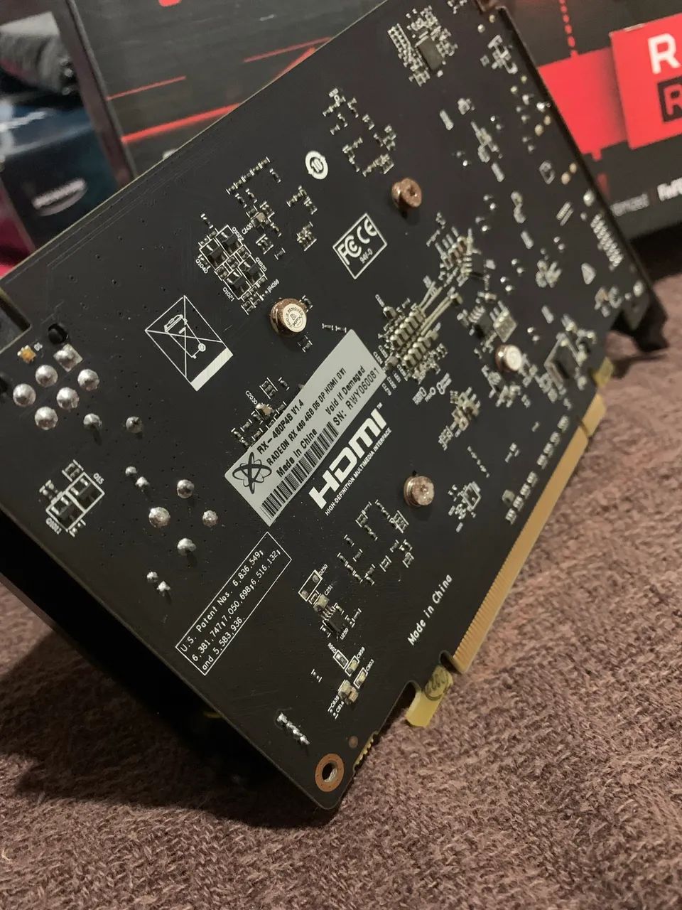 Placa de vídeo RX 460 4gb - Foto 3