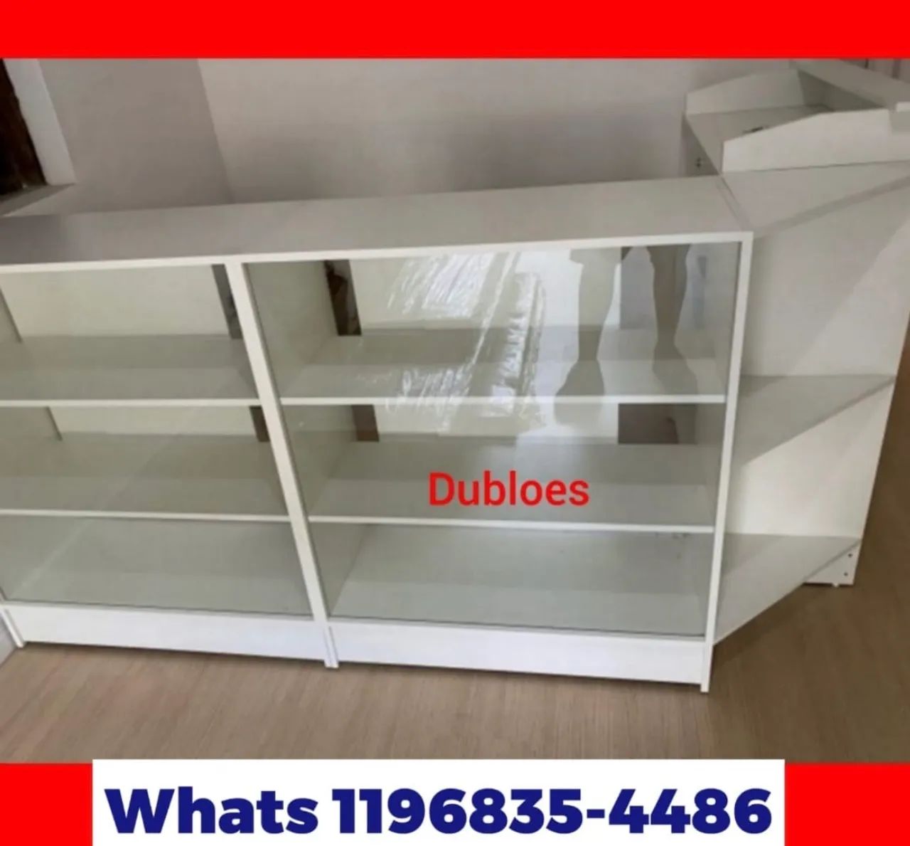 Balcão caixa e vitrines para loja super barato  - Foto 2