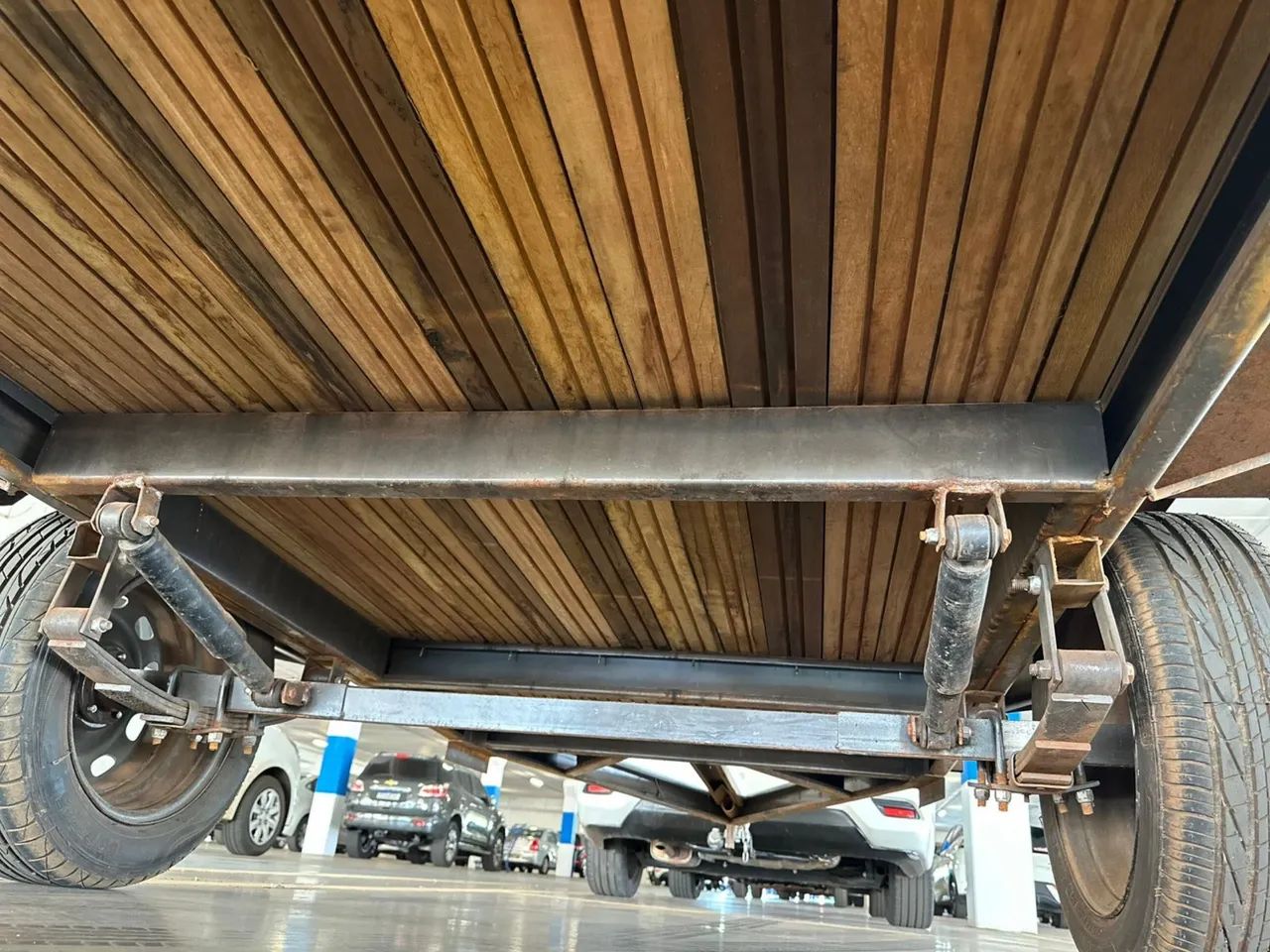 Carretinha com capacidade de carga 1 mil kilos - Foto 4