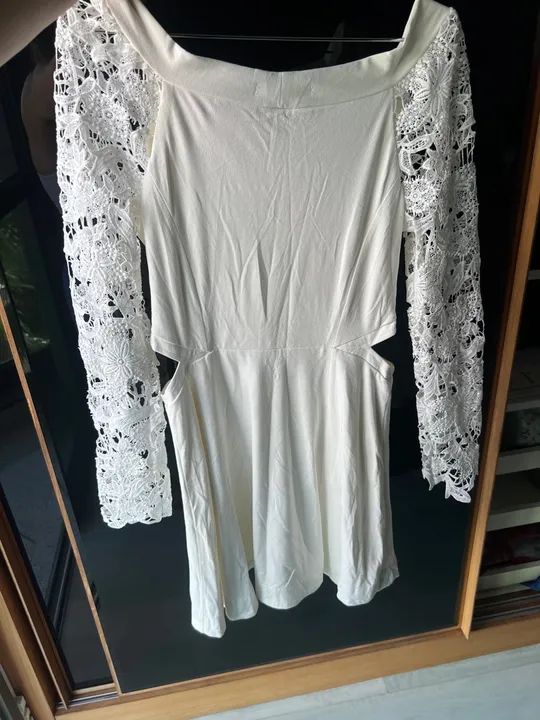 Vestido branco Aquamare