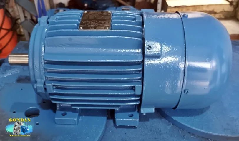 MotoFreio WEG 3cv/hp 2.2kw 4polos 1740rpm trifásico 220v 380v 440v  - Foto 4