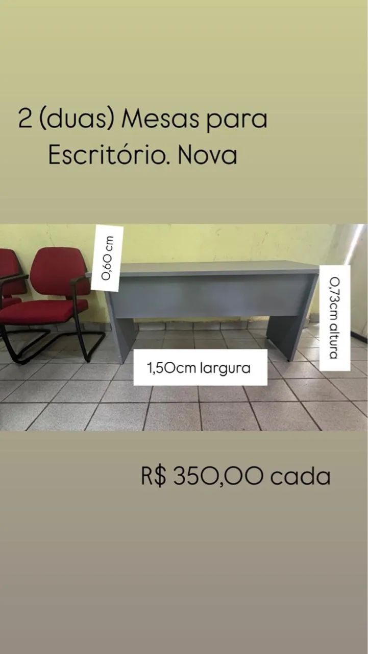 Mesa para escritório 