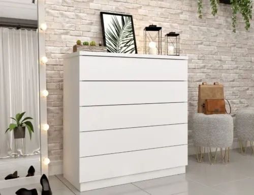 Cômoda 5 Gavetas Super Premium l76