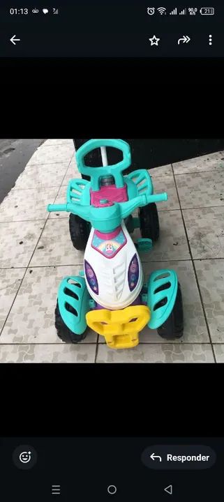 Quadriciclo Infantil - Diversão garantida! - Foto 2