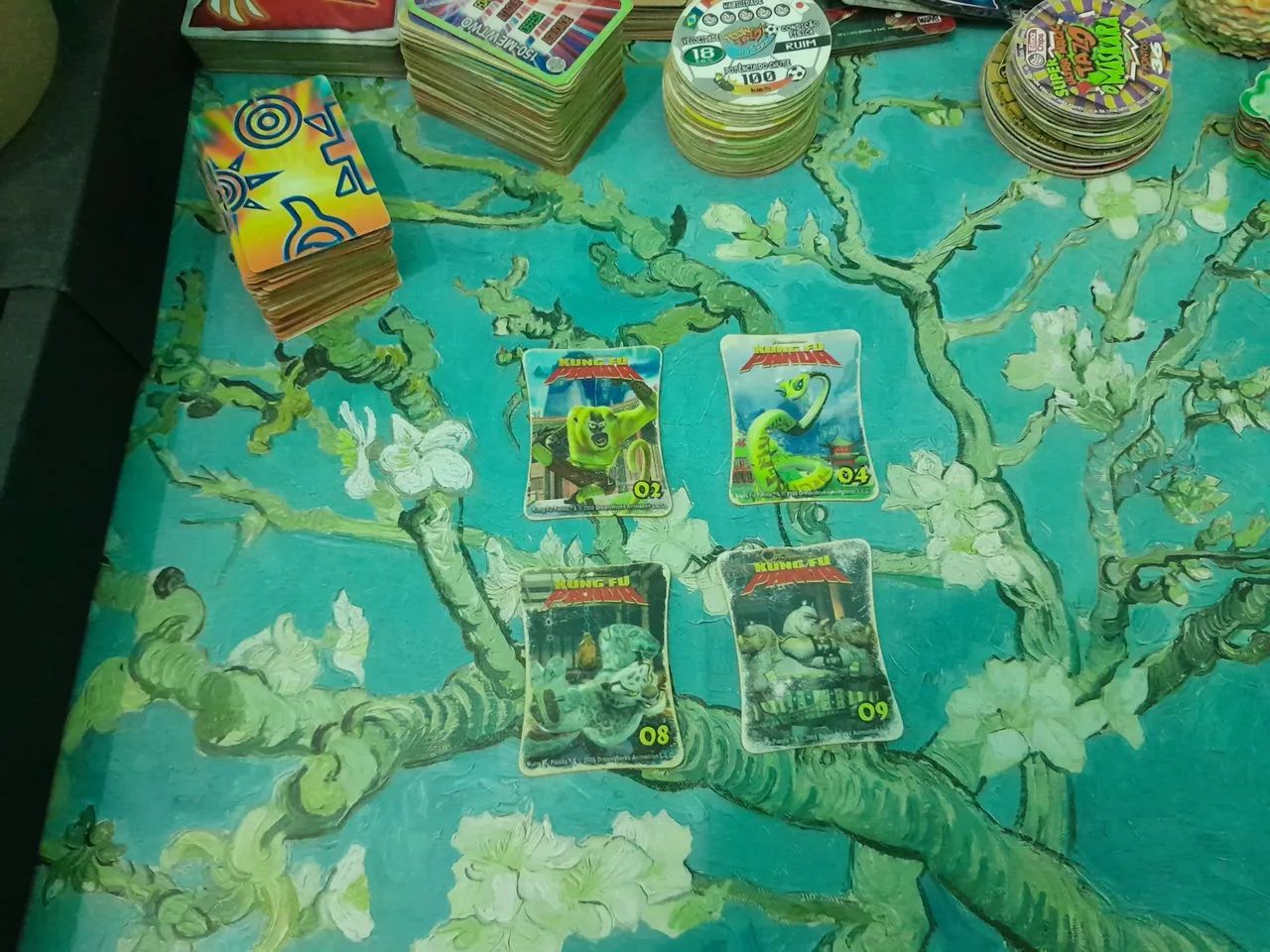 Lote de cards Kung Fu Panda yokitos