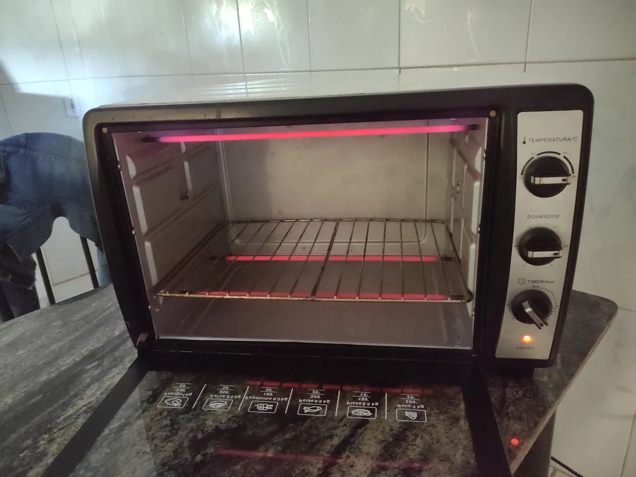 Forno Elétrico Best - Usado 44 Litros Funcionando Corretamente  - Foto 2